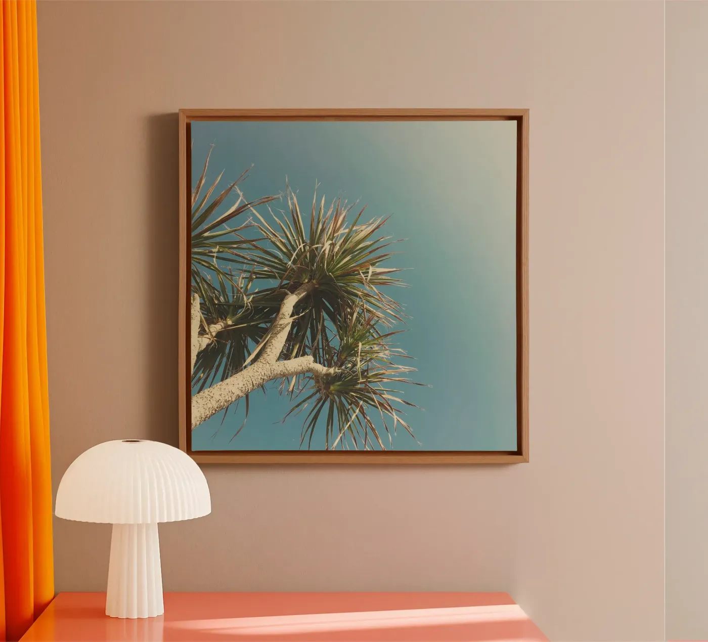 Spring Palm canvas by Cassia Beck Photography