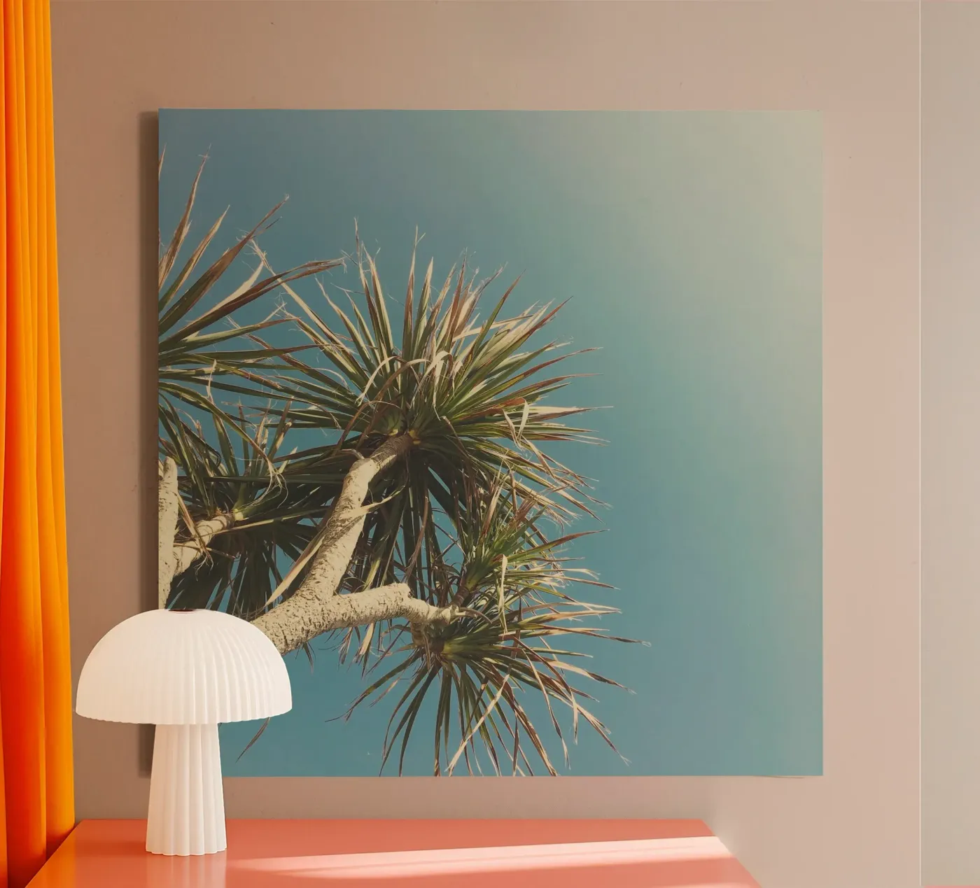 Spring Palm canvas by Cassia Beck Photography