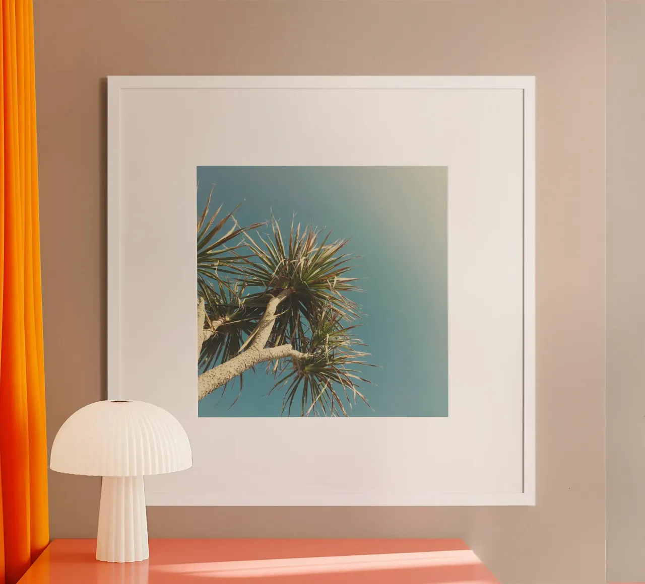 Spring Palm poster by Cassia Beck Photography