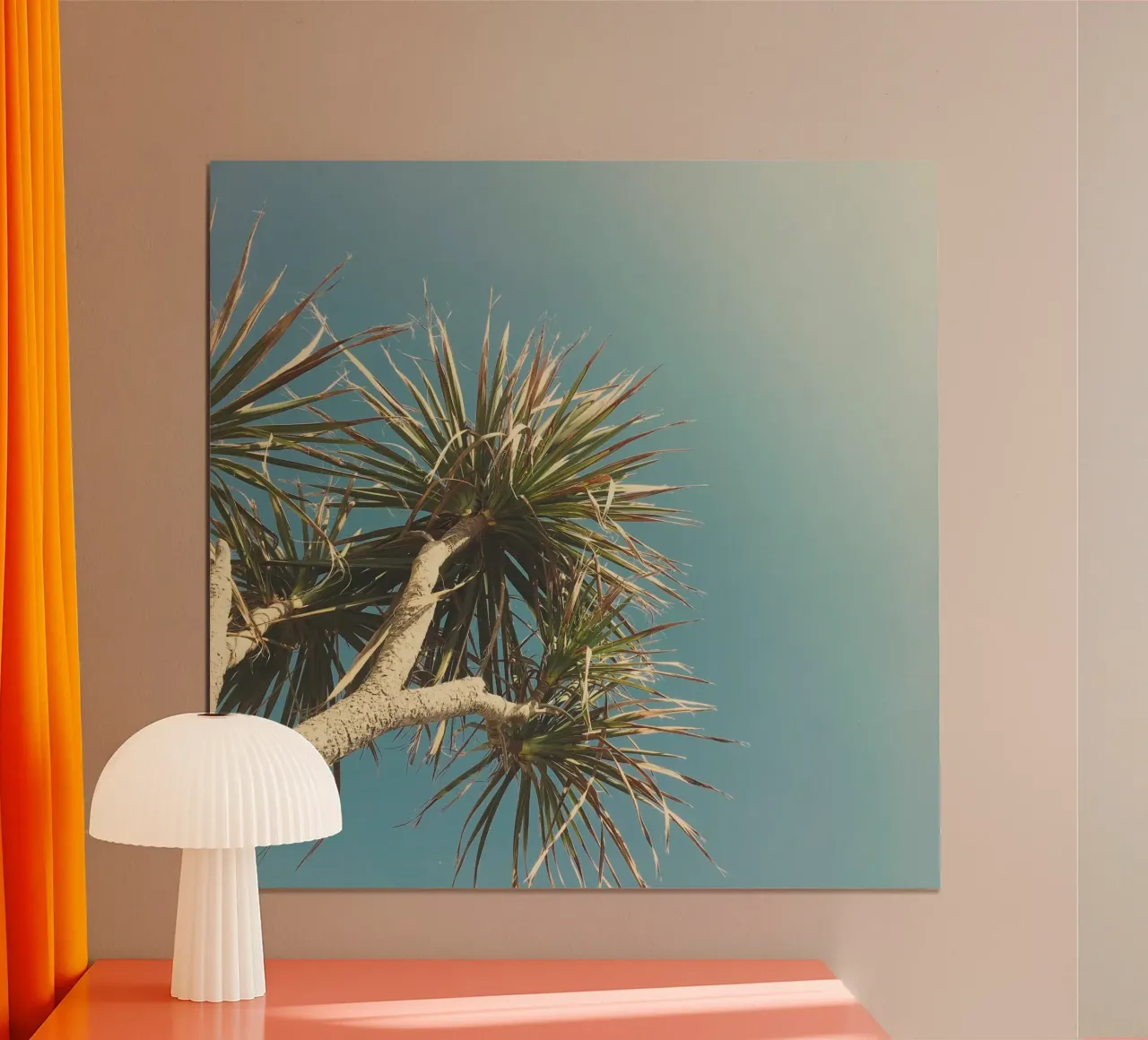 Spring Palm poster by Cassia Beck Photography