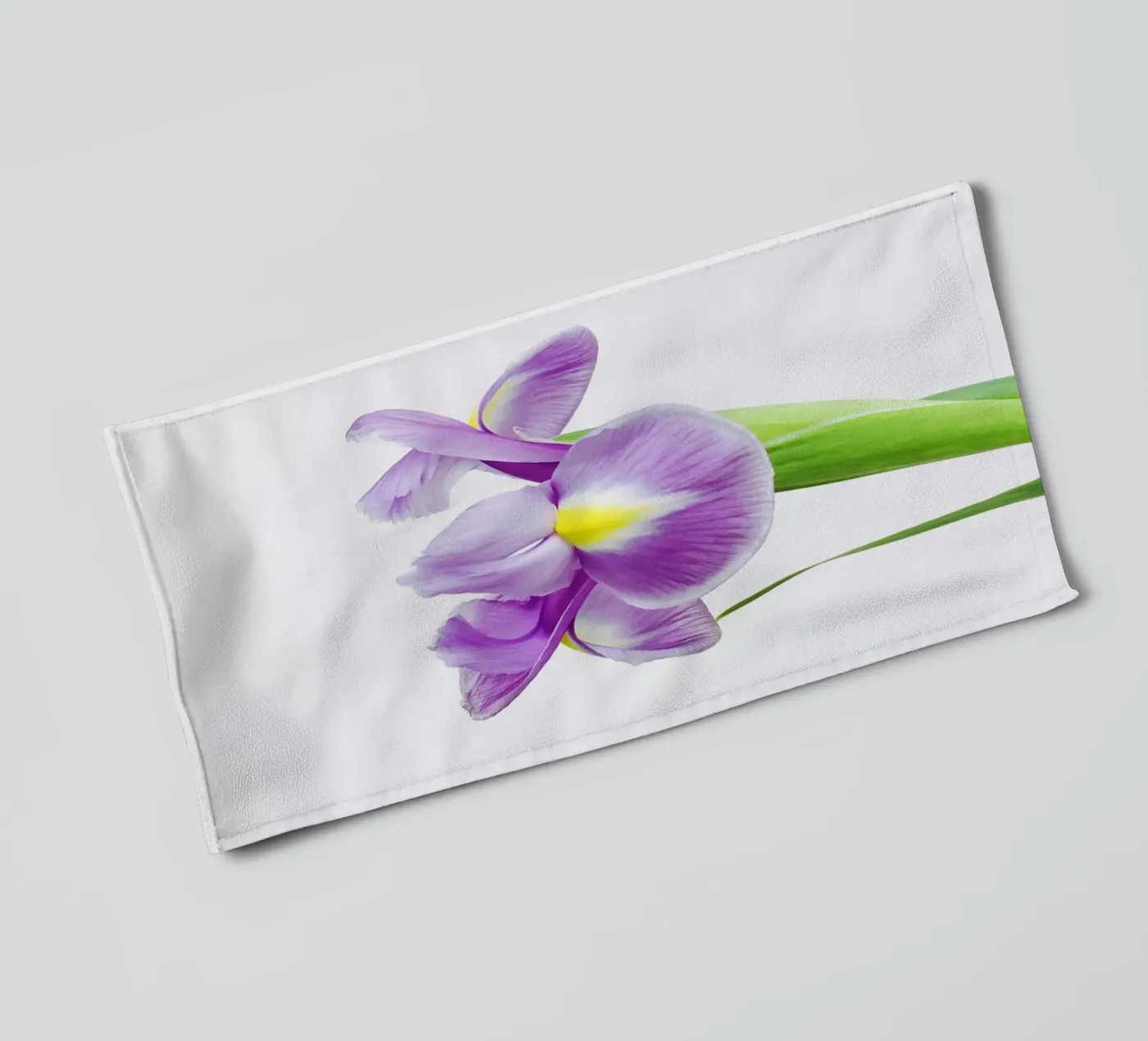 Iris towel by Cassia Beck Photography