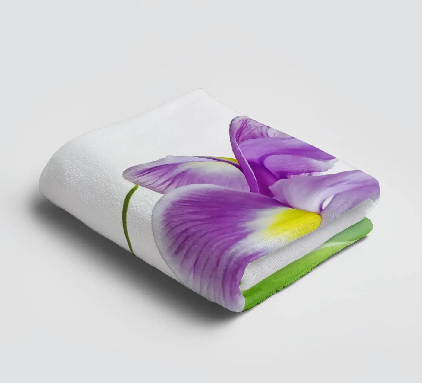 Iris towel by Cassia Beck Photography
