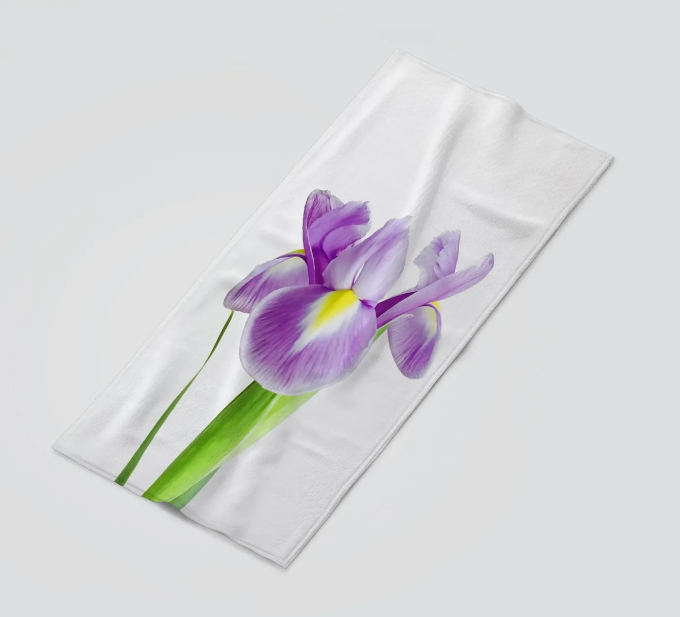 Iris serviette de plage de Cassia Beck Photography