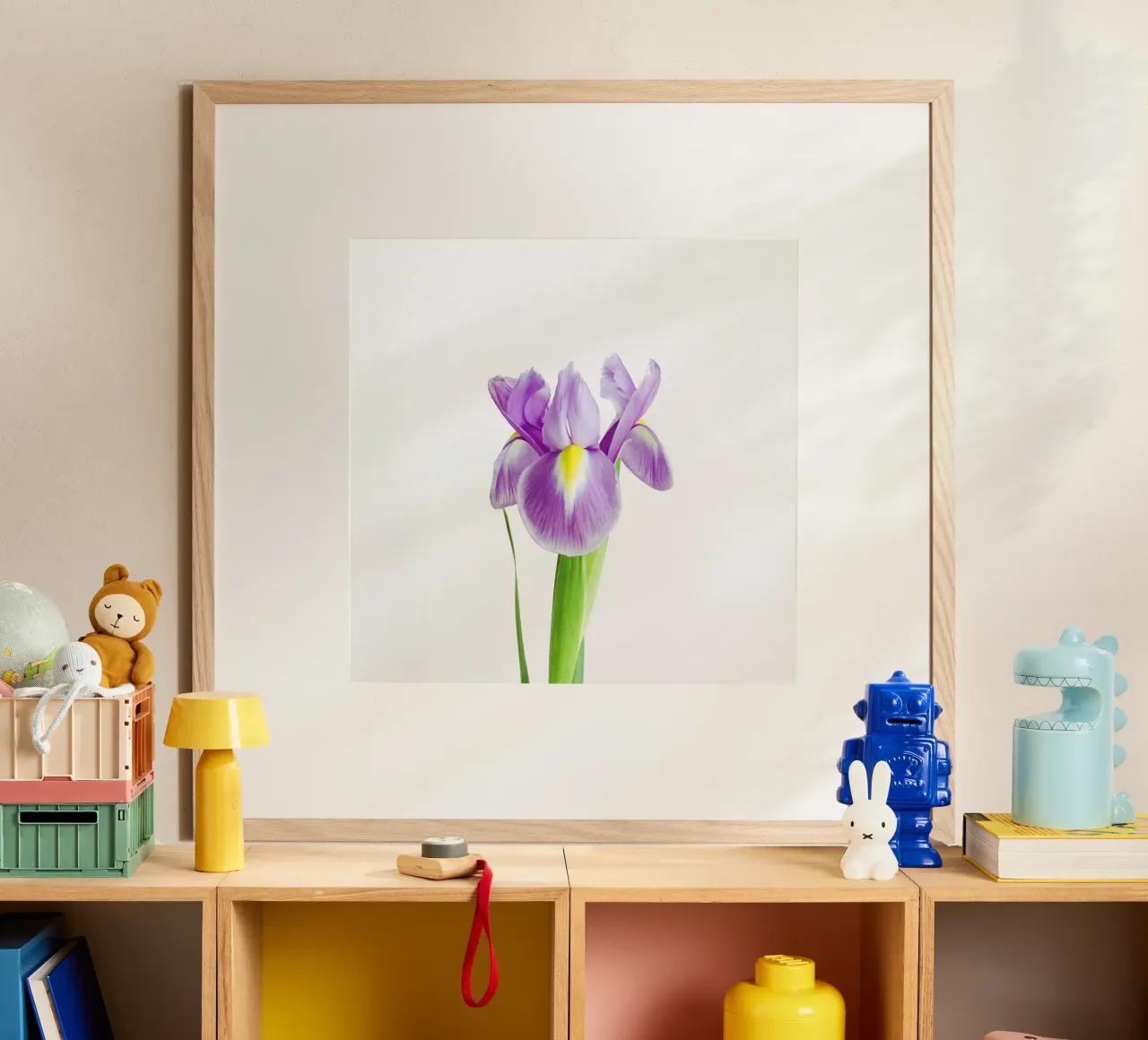 Iris poster van Cassia Beck Photography