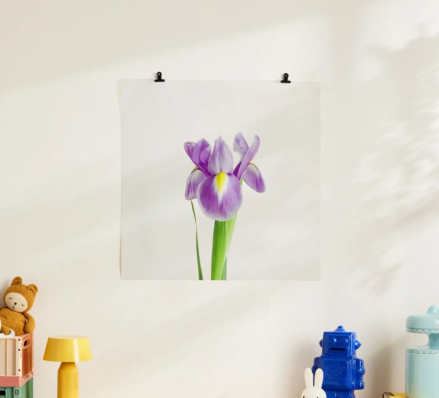 Iris Poster von Cassia Beck Photography