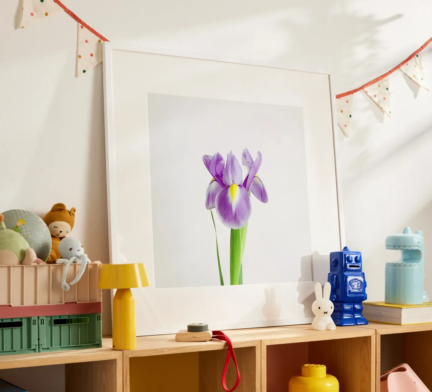 Iris Poster von Cassia Beck Photography