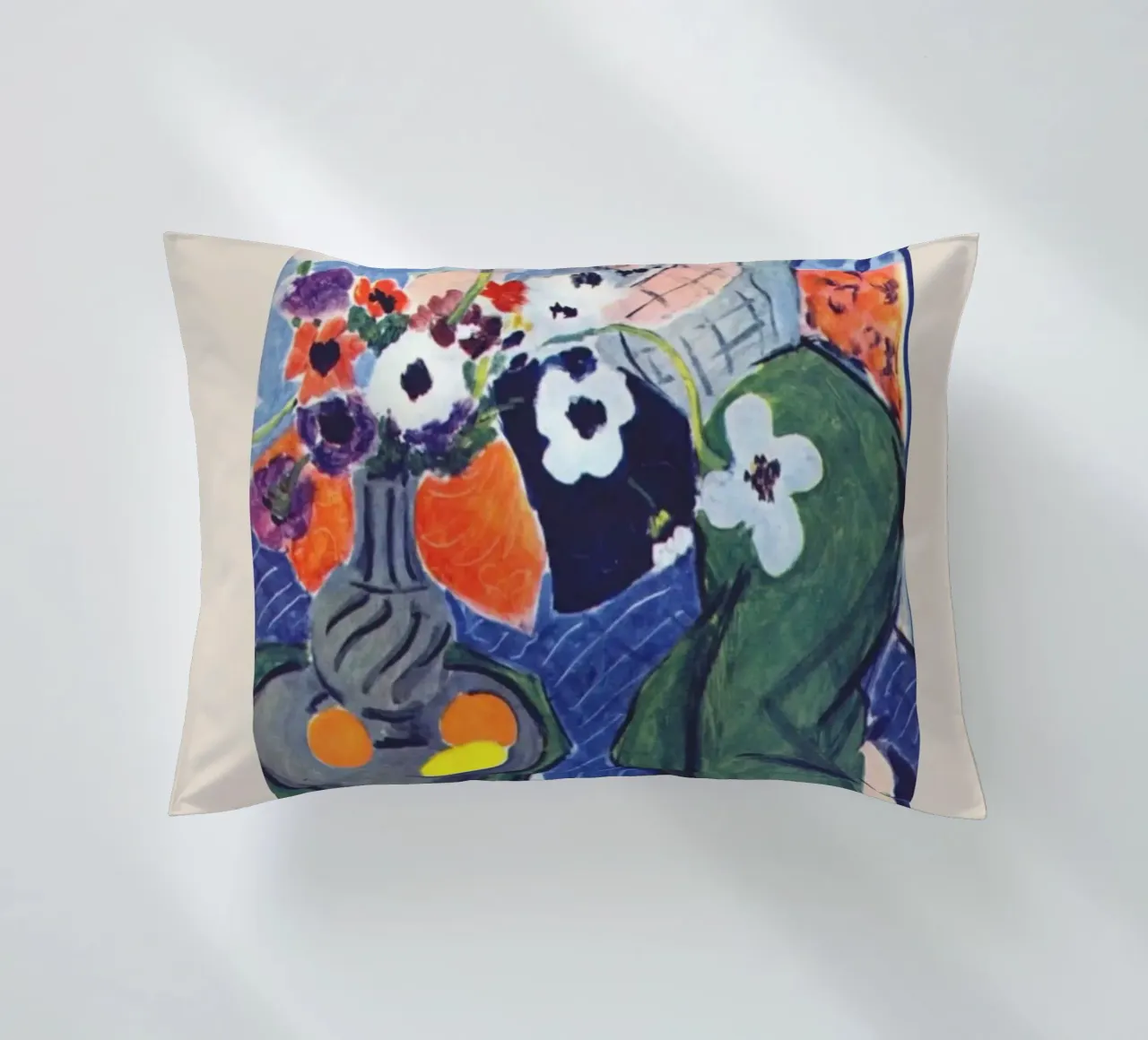 Henri Matisse Donna con anemoni - Mostra fauvista cuscino da homdeco