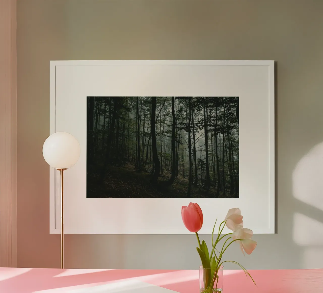 Sussurri della nebbia carta hahnemühle da PhotoVibe Decor