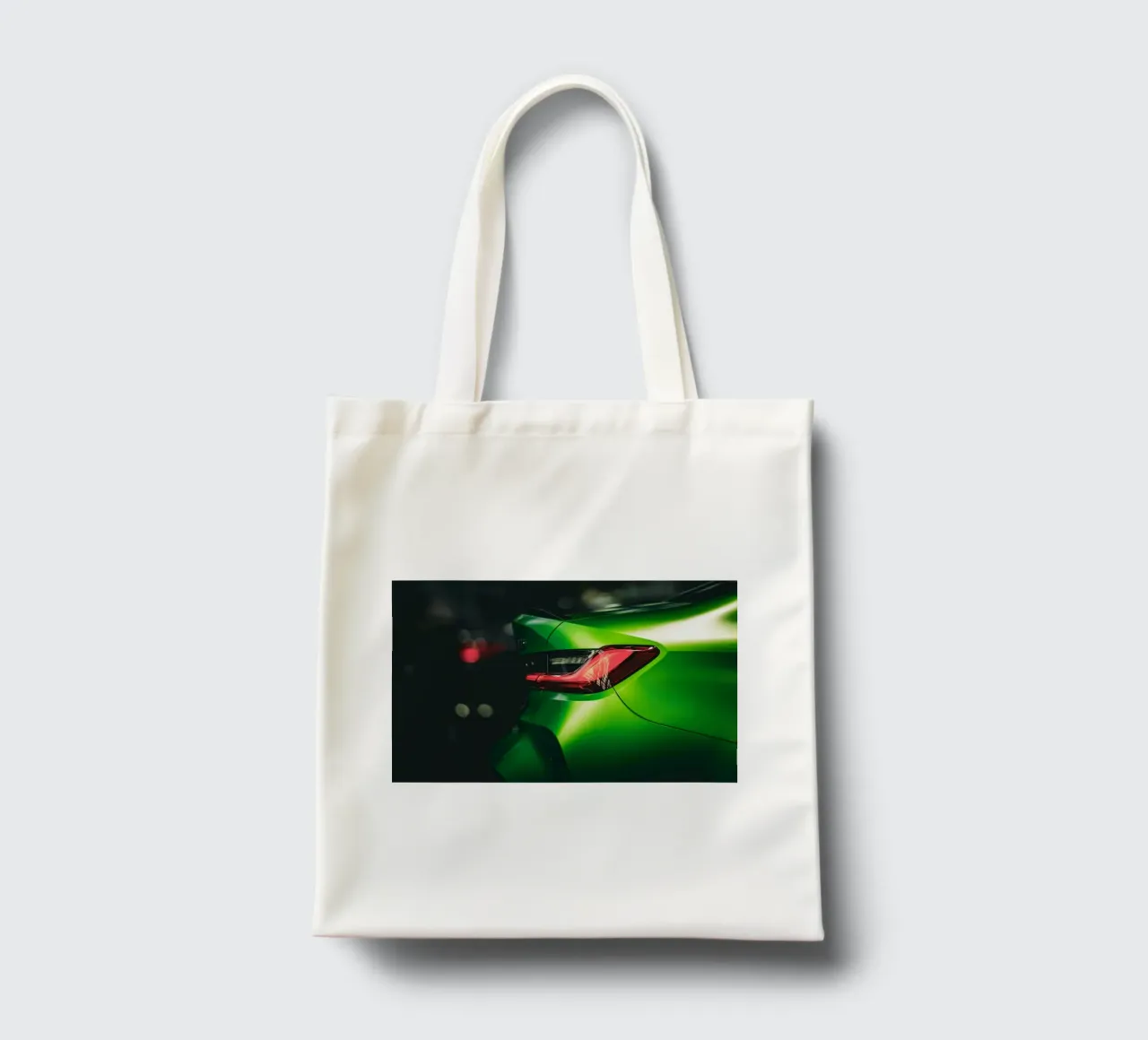 The green one tote bag by Flo Klein