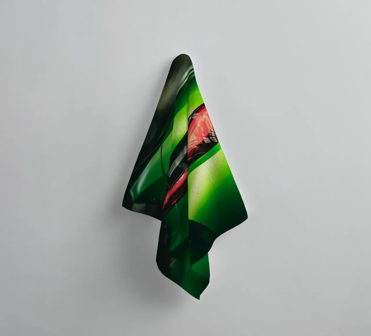 The green one asciugamano da bagno da Flo Klein