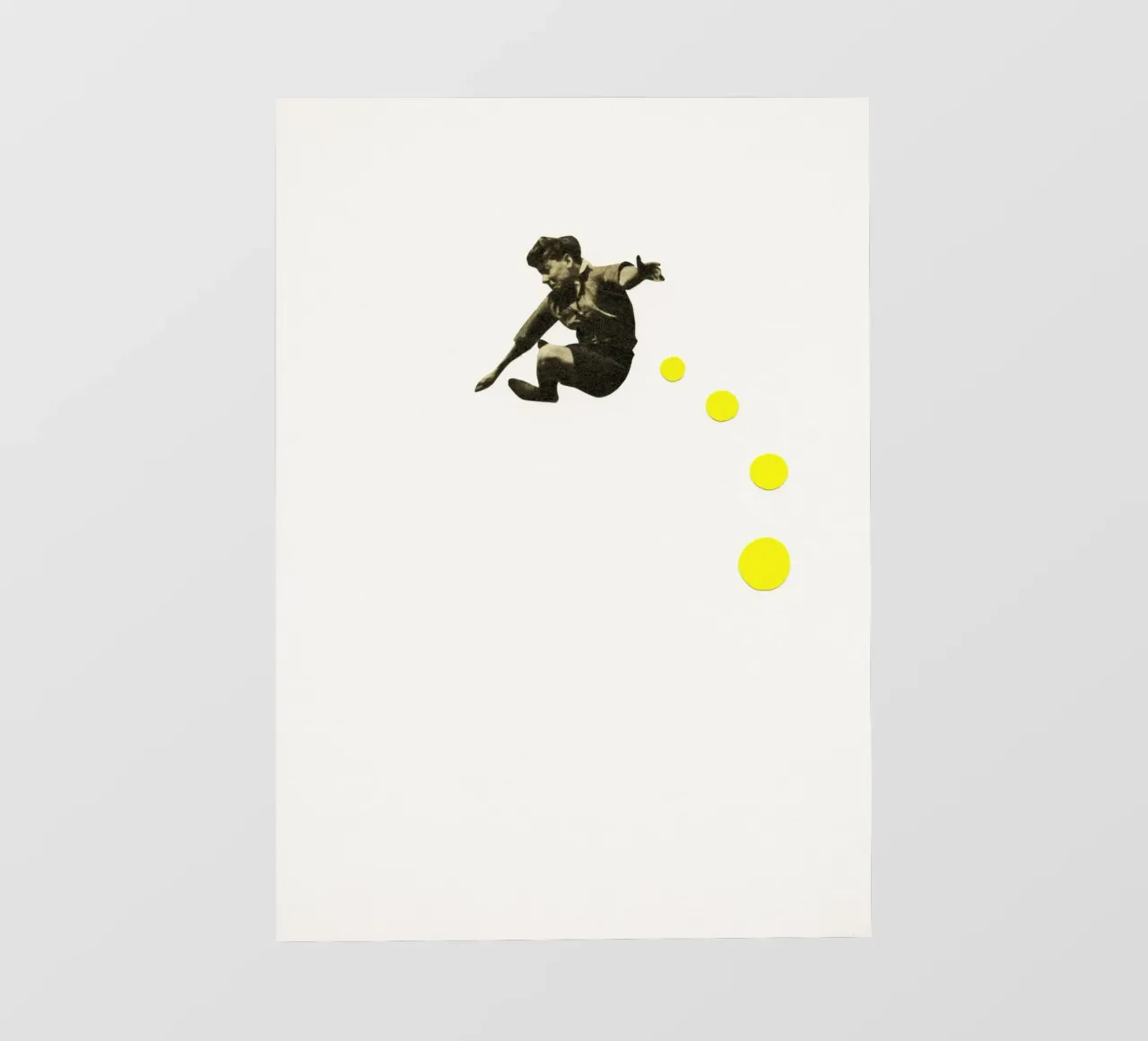 Quanto puoi saltare in alto? telo in pvc da Cassia Beck Collage