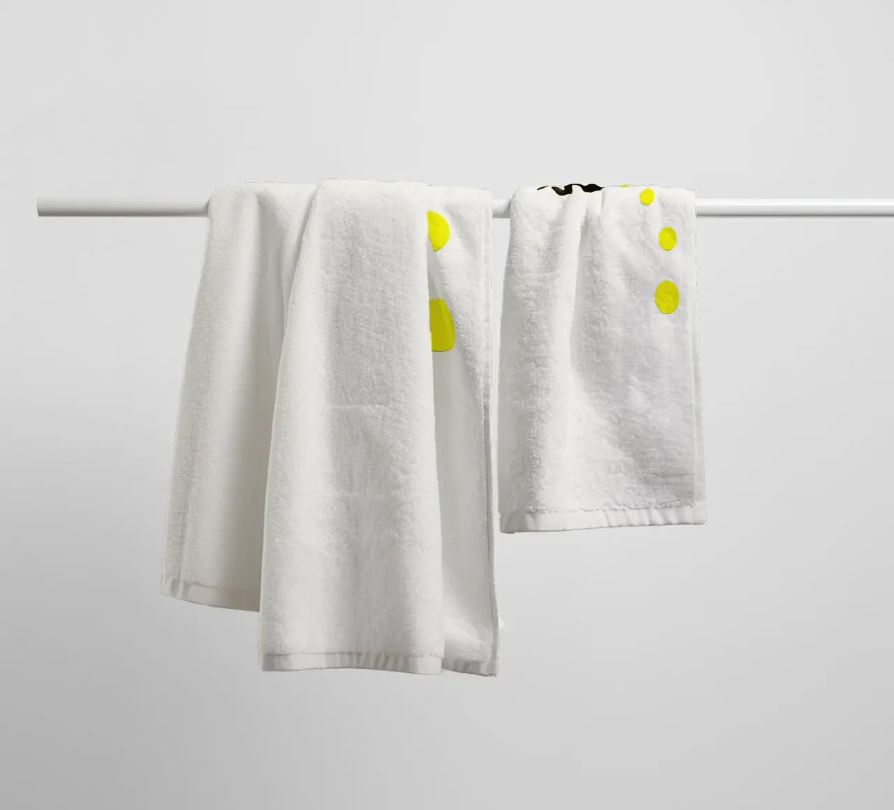 How High Can You Jump? towel by Cassia Beck Collage