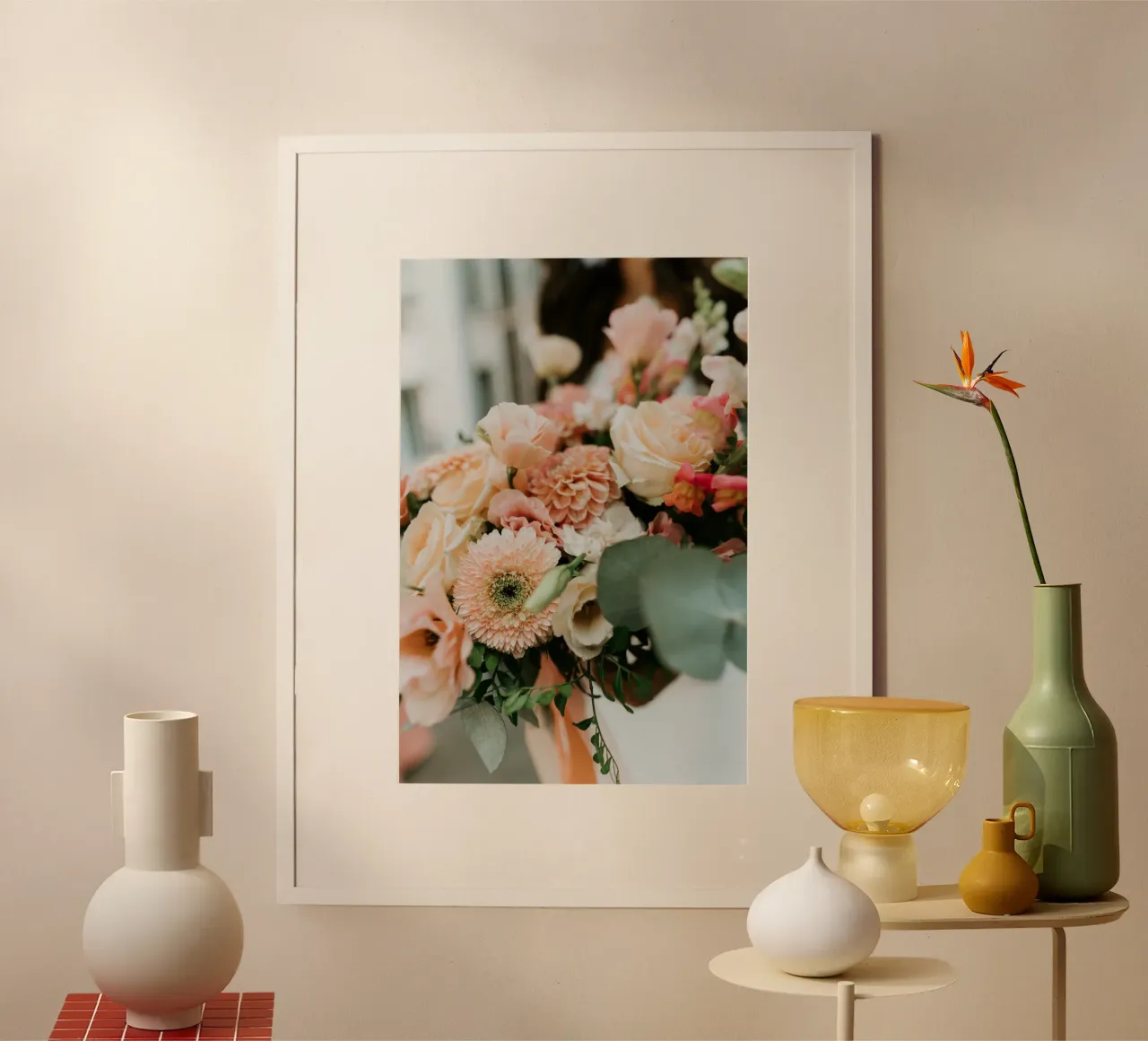 Peach Bloom Harmony hahnemühle by Bold Blooms