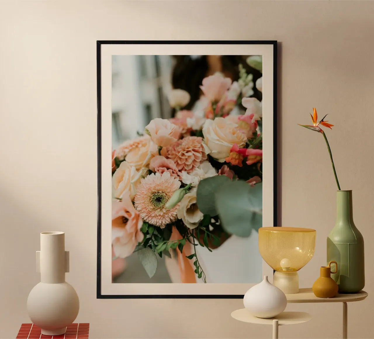 Peach Bloom Harmony hahnemühle by Bold Blooms