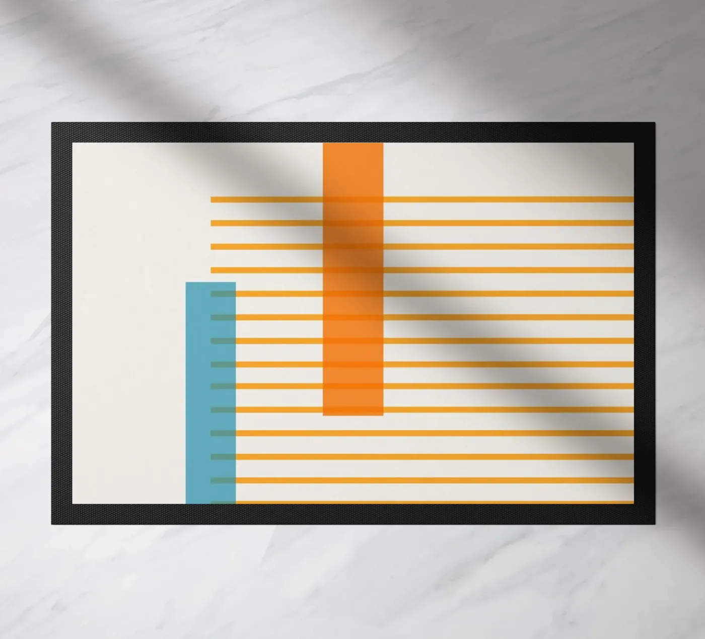 Connections doormat by Rose Beck Art