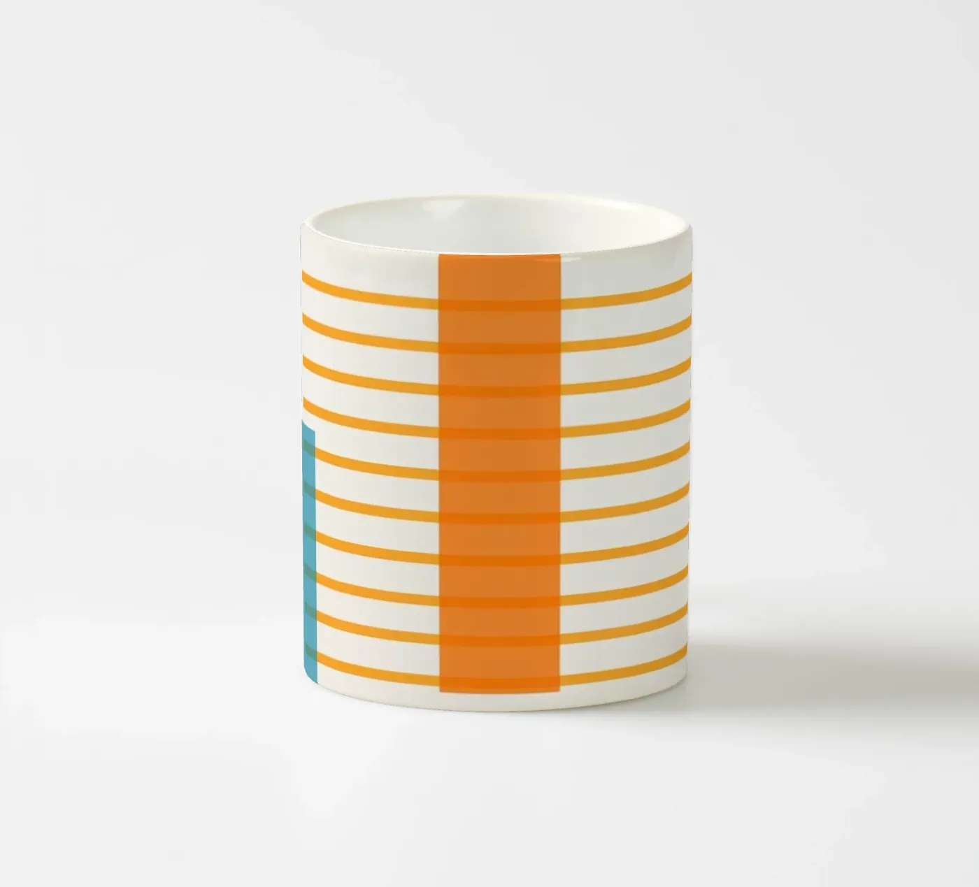 Connections ceramic mug by Rose Beck Art