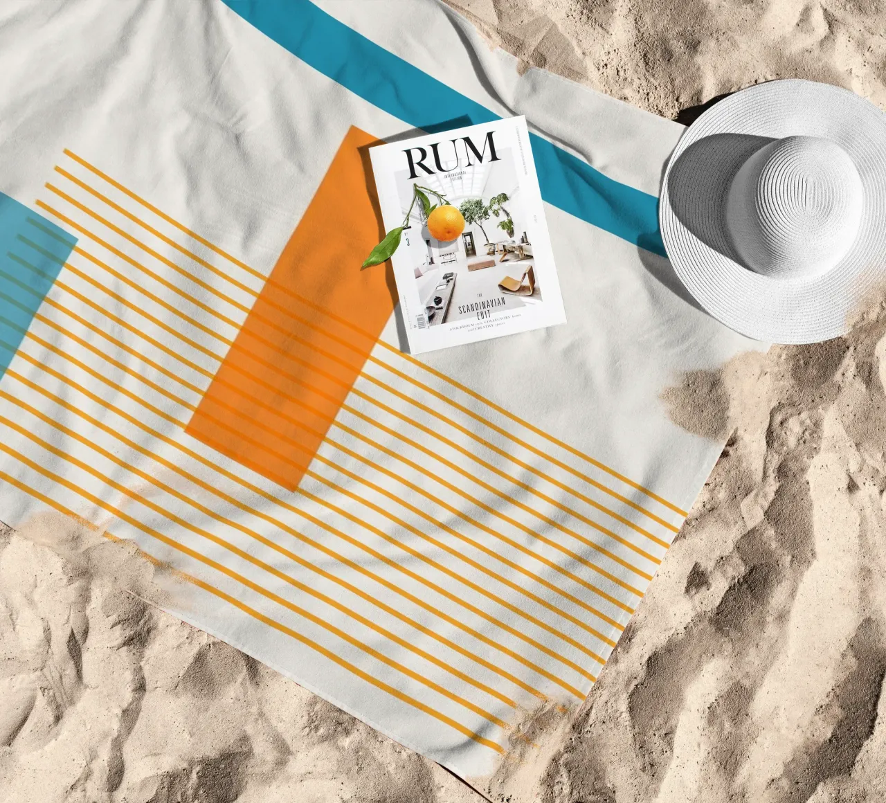 Connessioni telo mare da Rose Beck Art