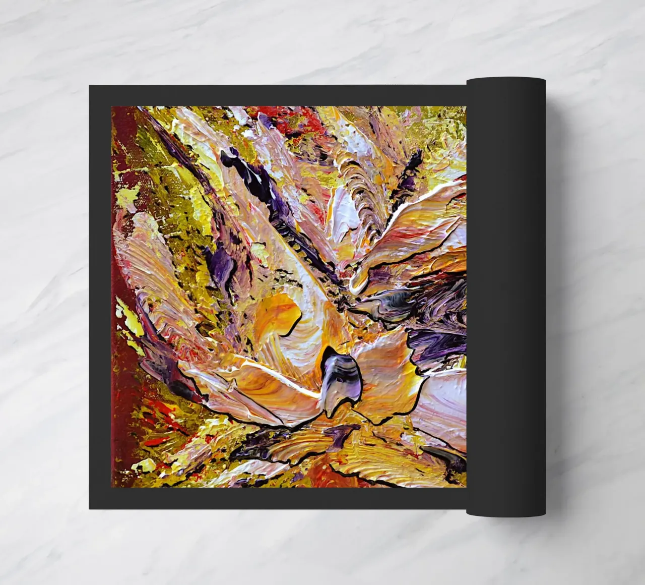 LUCE INTERNA zerbino da Thierry Vobmann Abstract painting