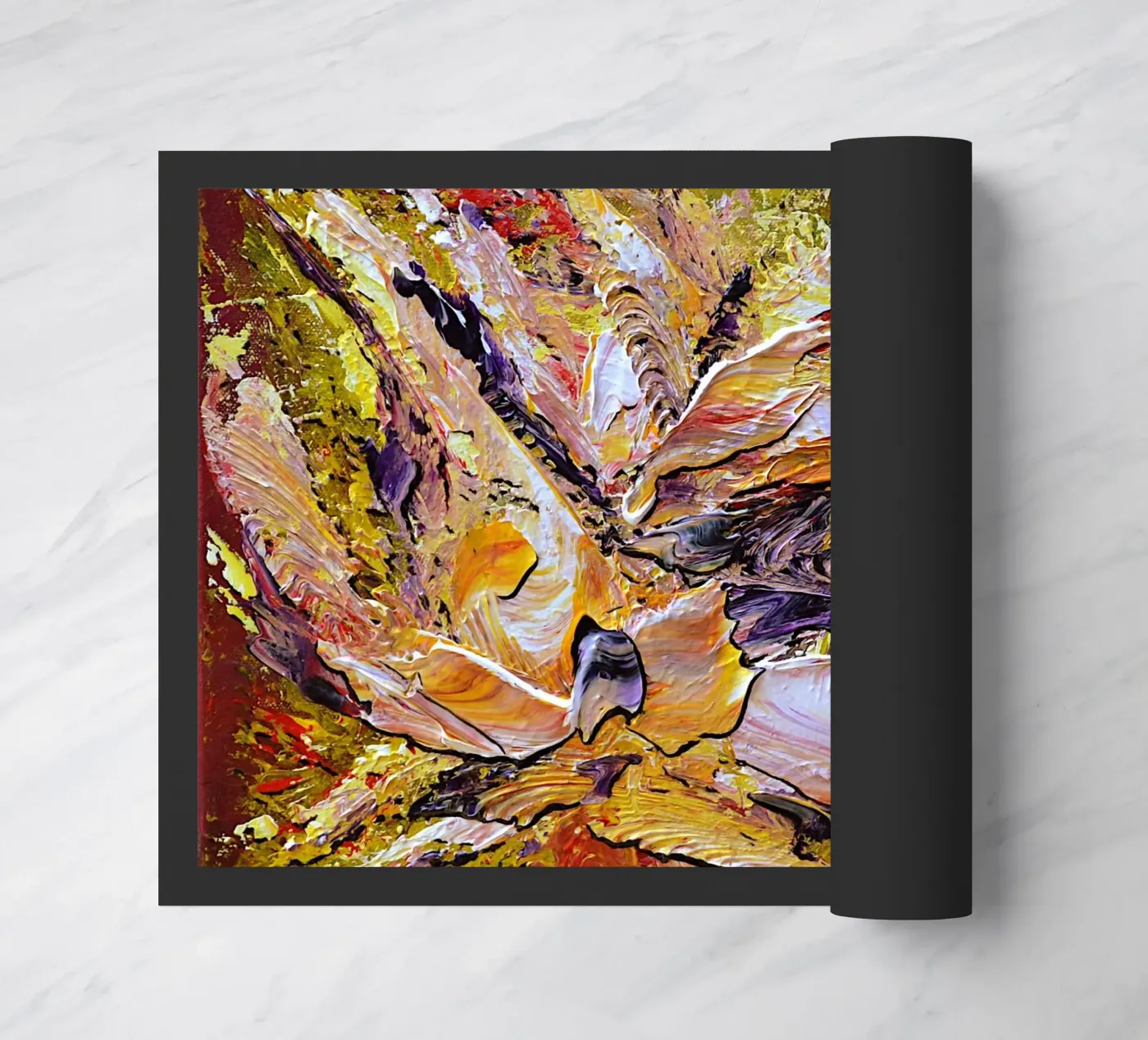 LUCE INTERNA zerbino da Thierry Vobmann Abstract painting