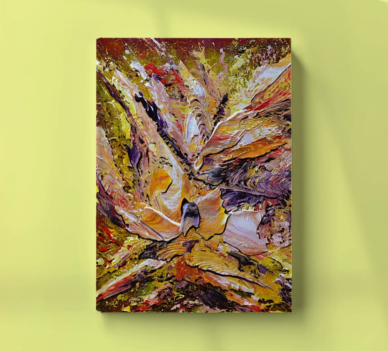 INNER LIGHT notebook by Thierry Vobmann Abstract painting