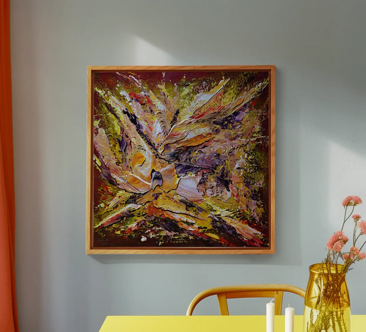 LUCE INTERNA plexiglass da Thierry Vobmann Abstract painting