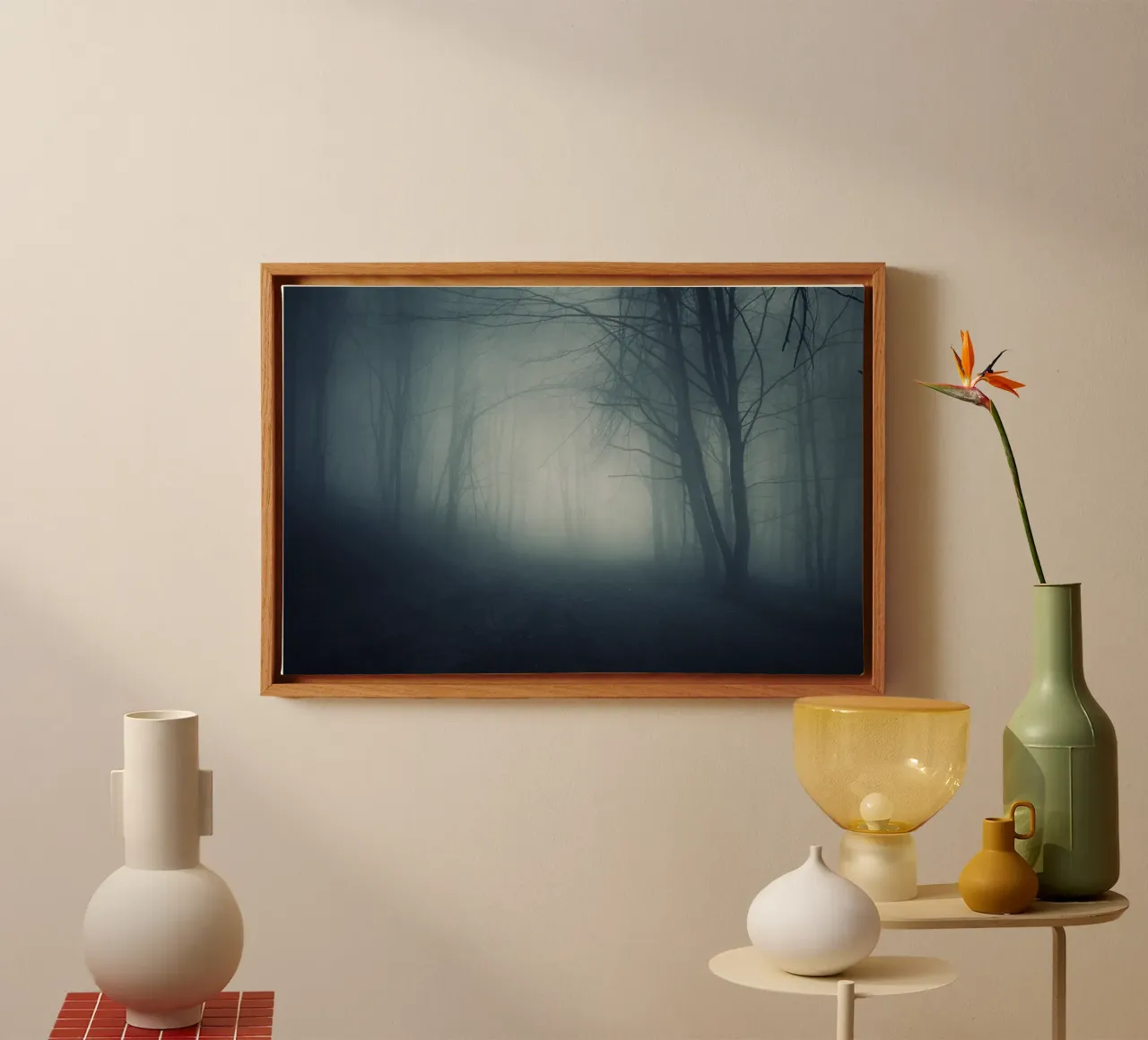 The Haunted Grove canvas by PhotoVibe Decor