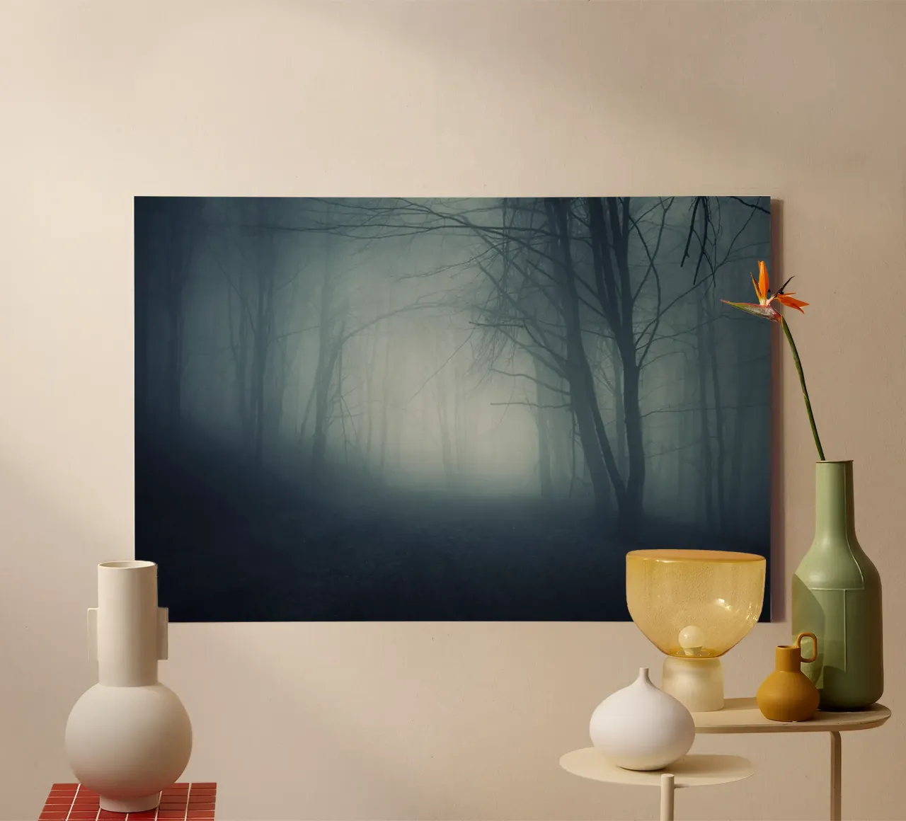 The Haunted Grove canvas by PhotoVibe Decor