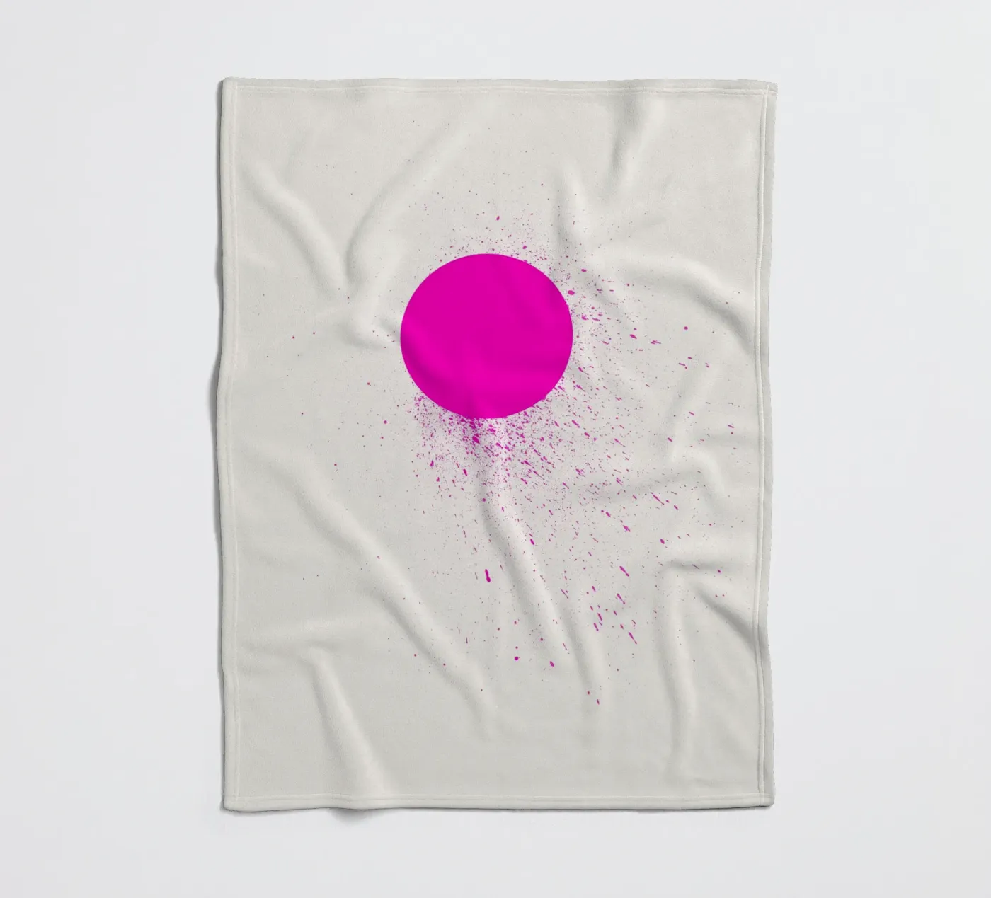 Void II fleecedeken van Rose Beck Art