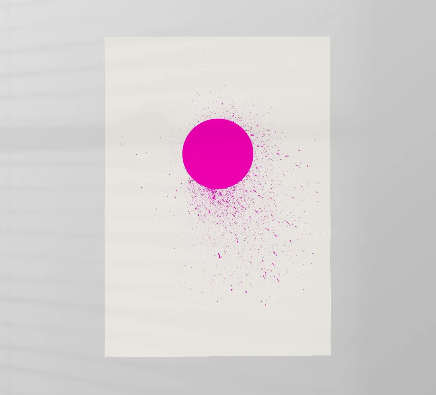 Vuoto II pellicola backlit da Rose Beck Art