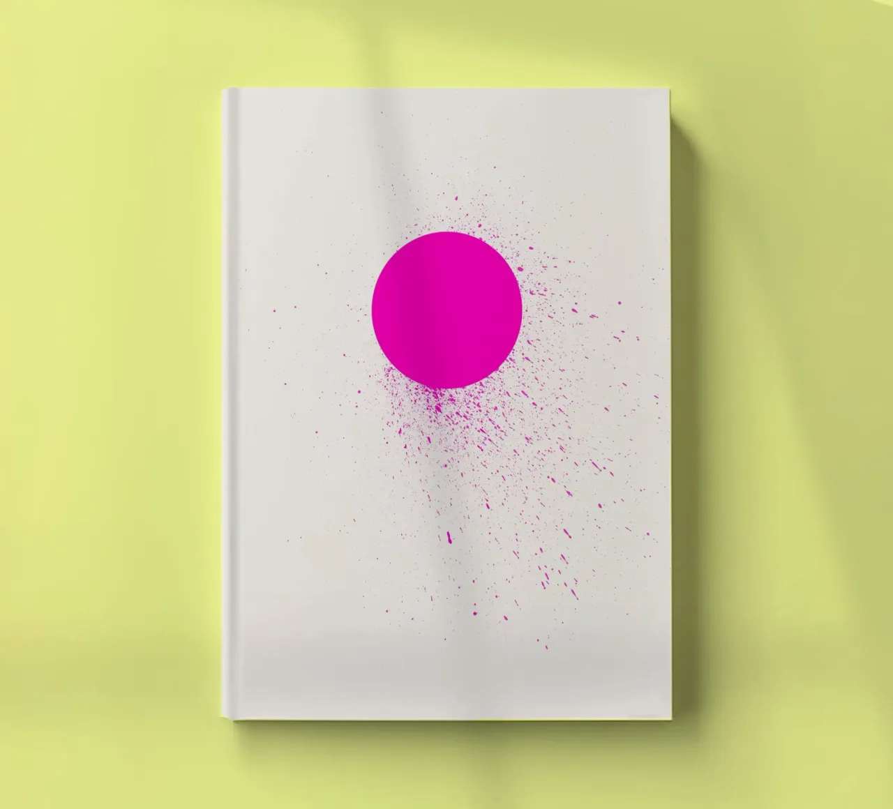 Void II notebook by Rose Beck Art