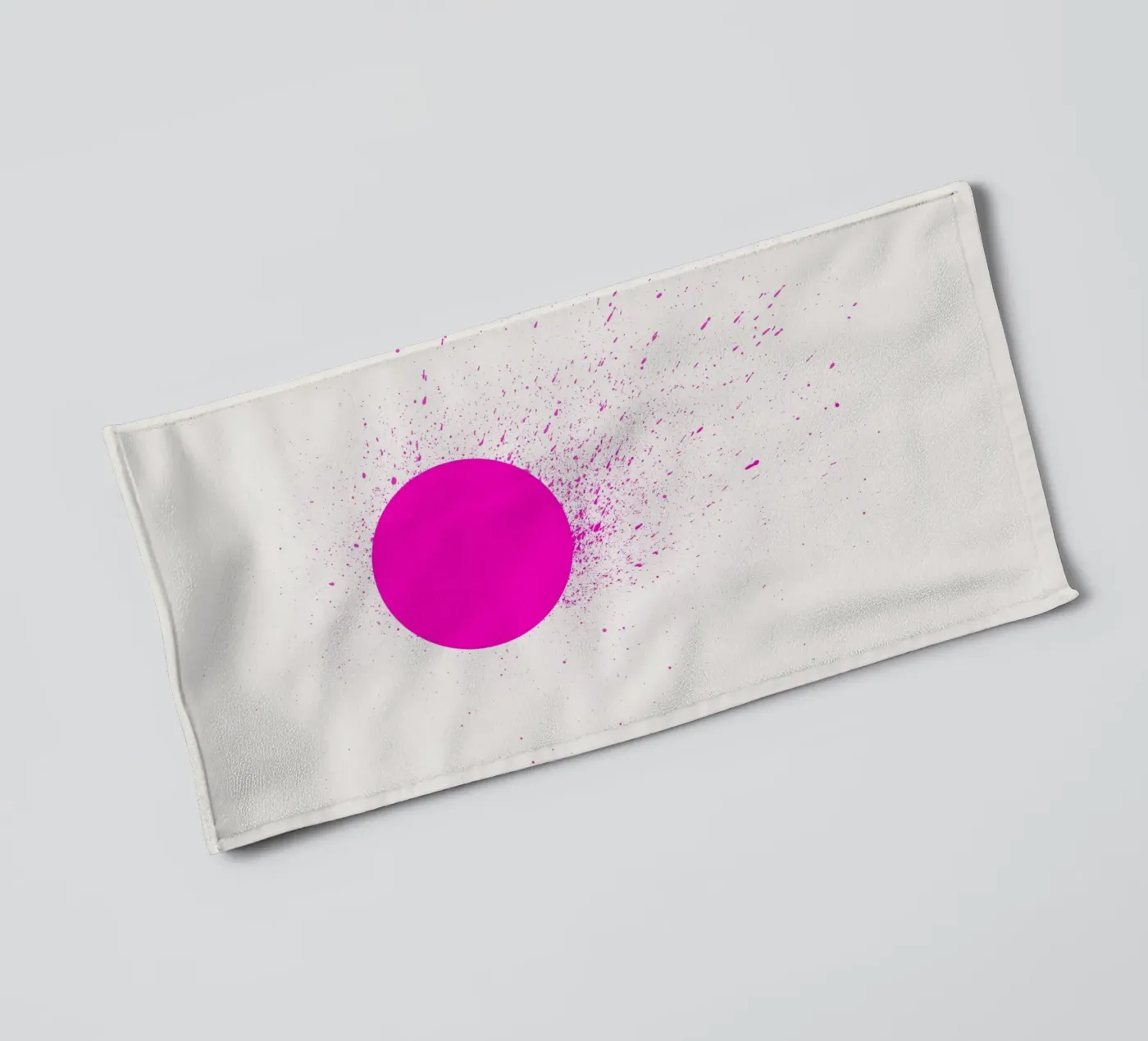 Void II towel by Rose Beck Art