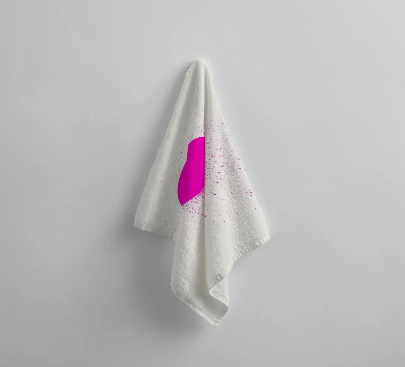 Void II towel by Rose Beck Art