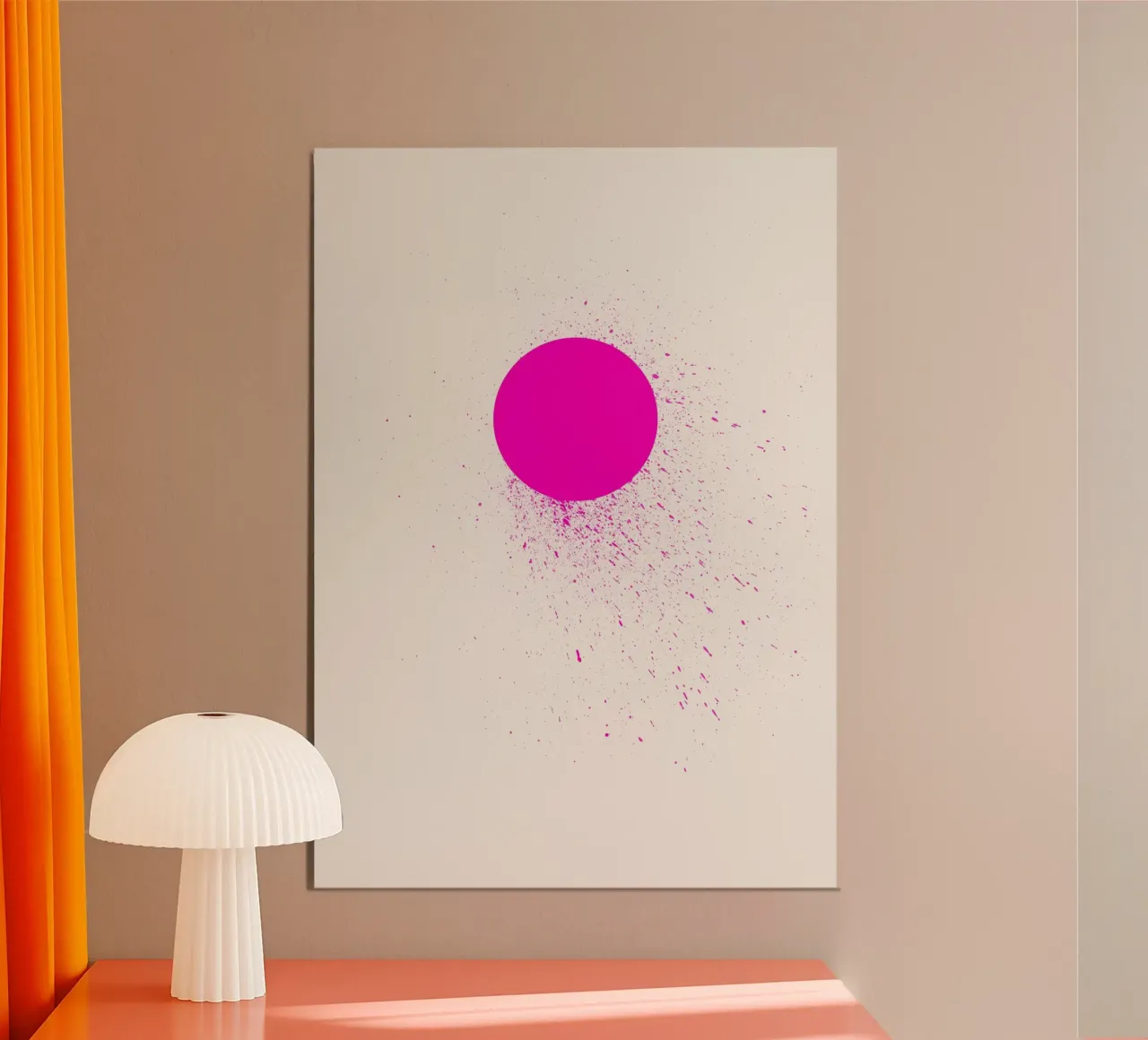 Void II forex plate by Rose Beck Art