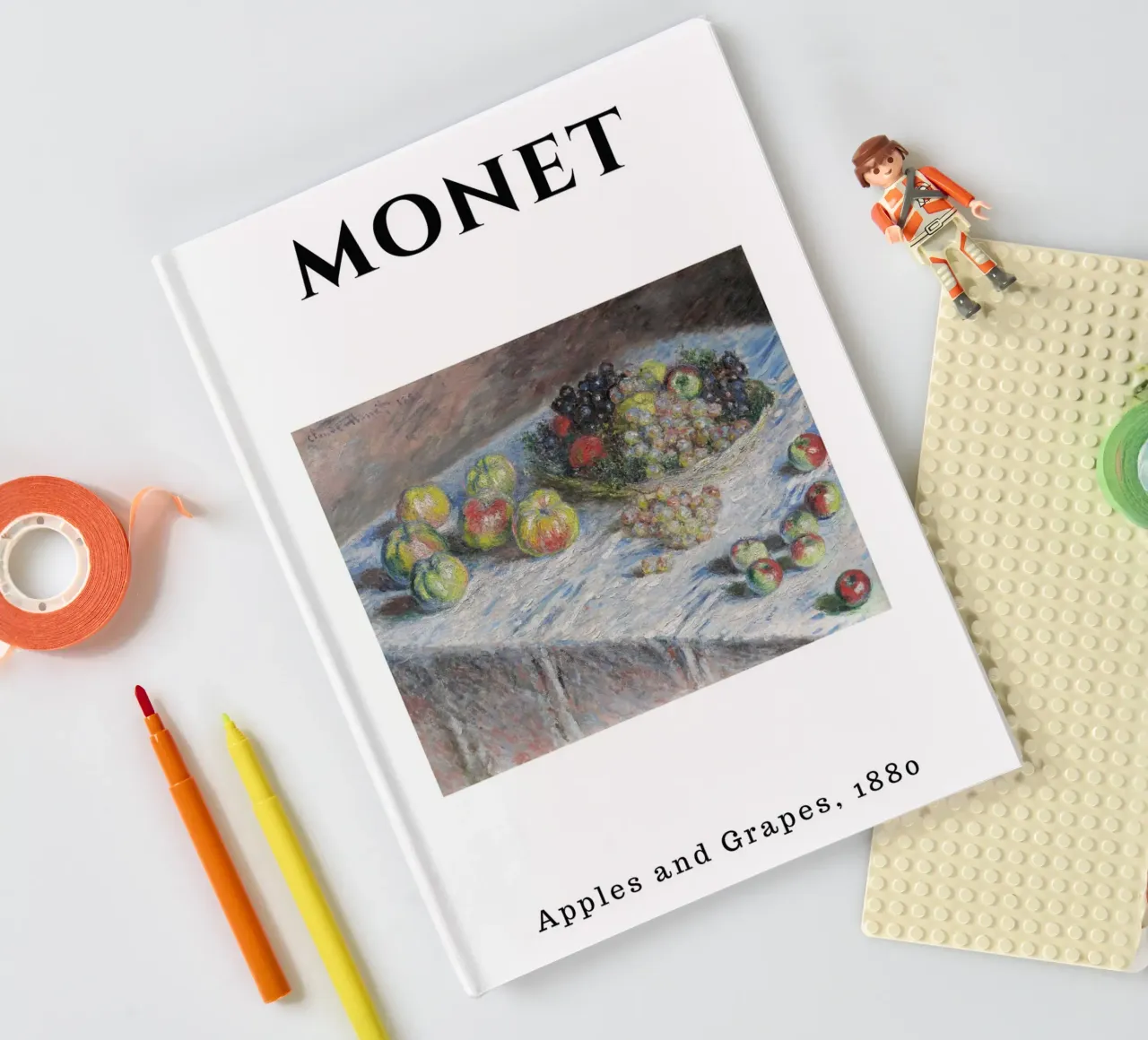 Mele e uva di Monet, 1880 - Natura morta impressionista diario da homdeco