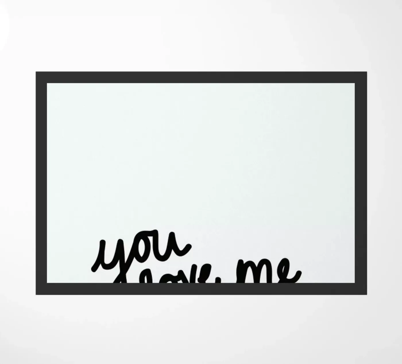 Anyway doormat by Magdalena Lindstedt