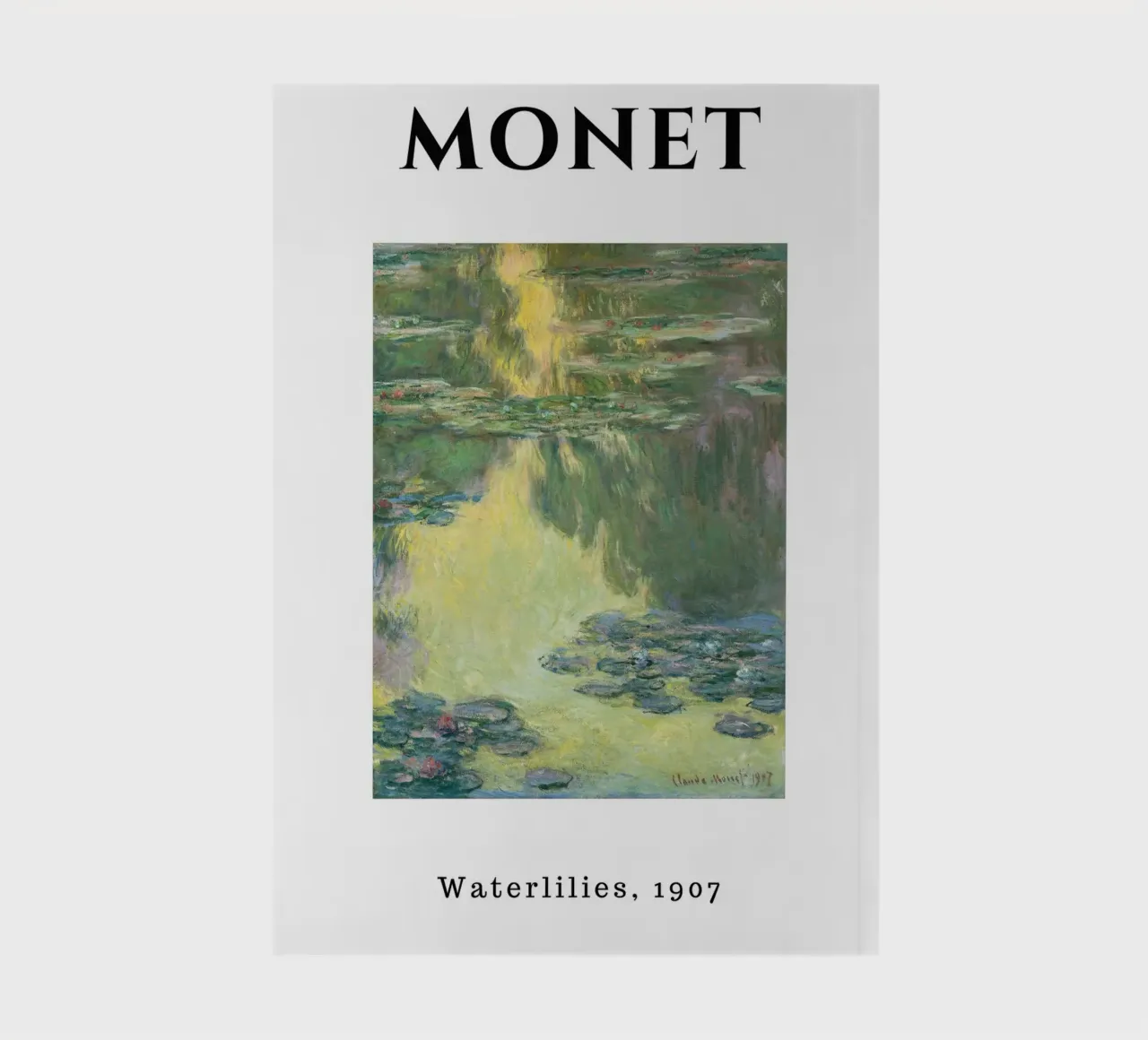 Le ninfee di Monet, 1907 - Riflessi impressionisti dello stagno diario da homdeco