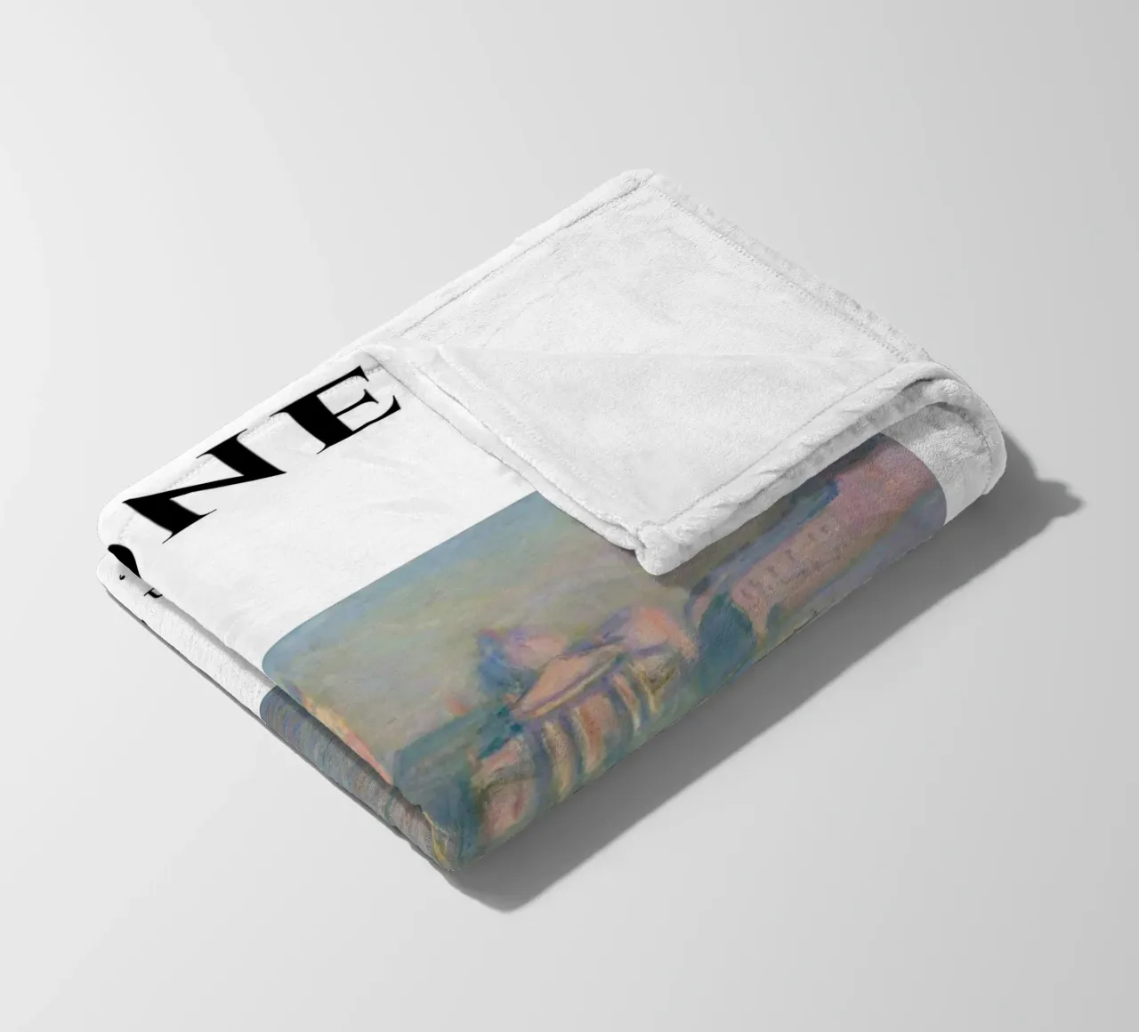 Monet's San Giorgio Maggiore, Venice, 1908 - Impressionist C coperta in pile da homdeco