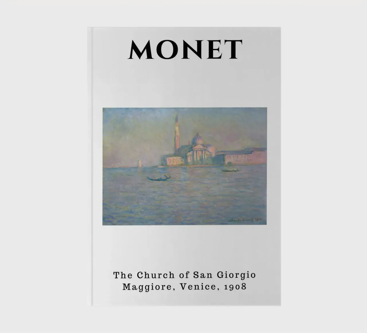 Monet's San Giorgio Maggiore, Venice, 1908 - Impressionist C diario da homdeco