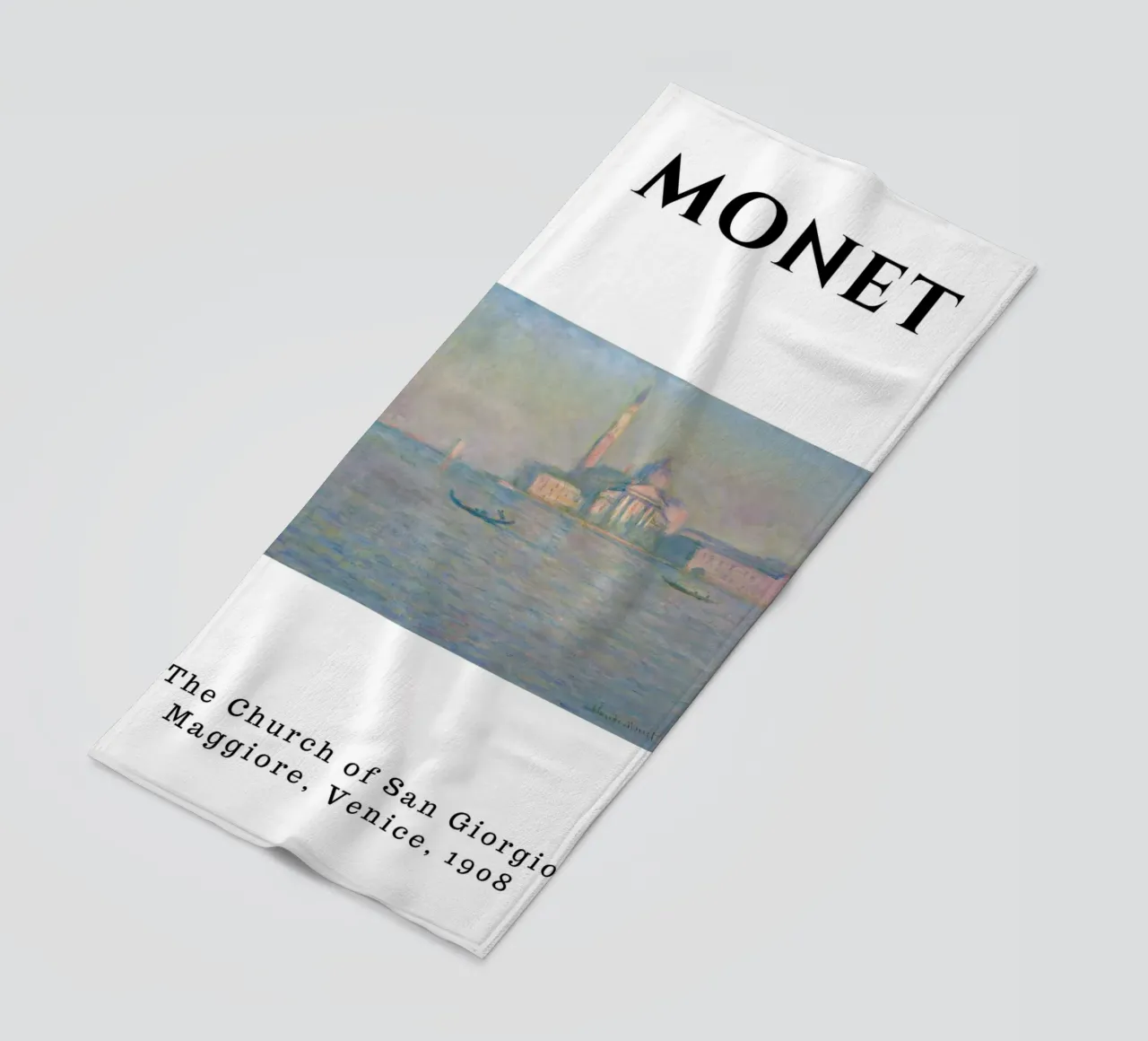 Monet's San Giorgio Maggiore, Venice, 1908 - Impressionist C telo mare da homdeco