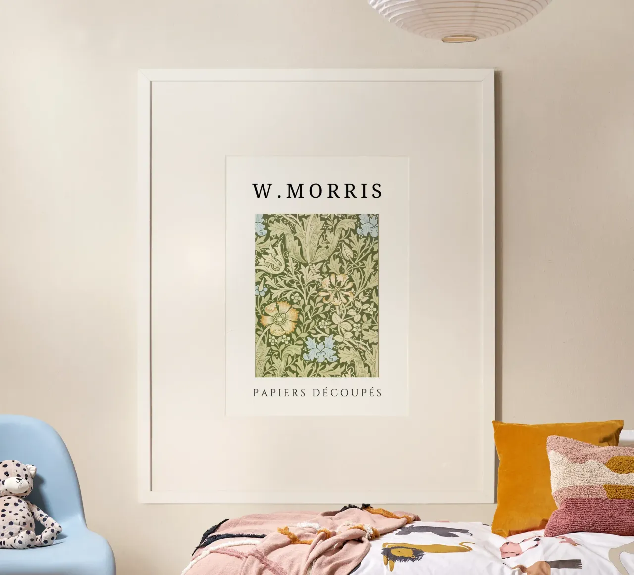 W. Carte da taglio Morris: Prato dolce motivo floreale poster da homdeco