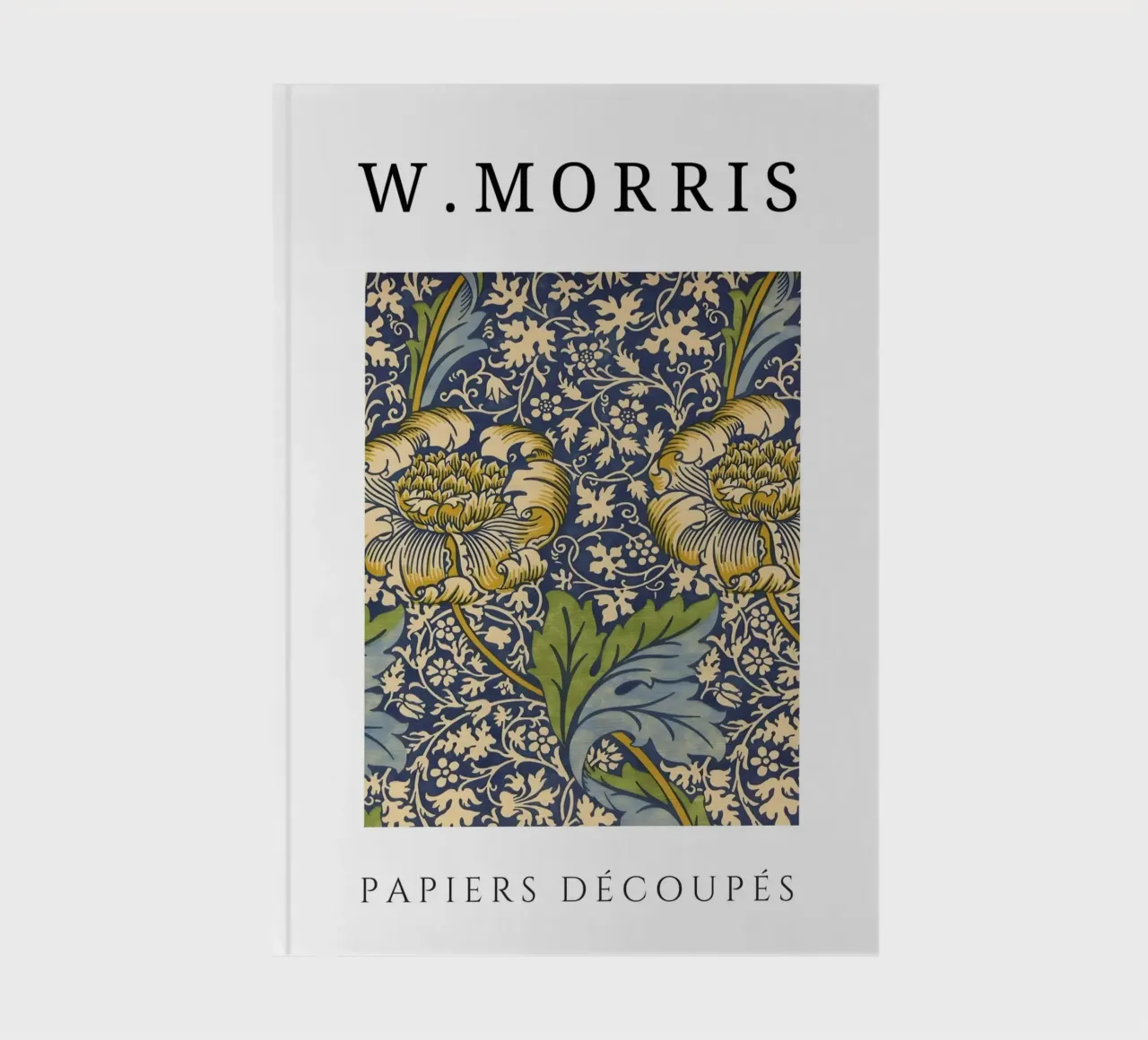 W. Carte da taglio Morris: Modello floreale giallo Pimpernel diario da homdeco