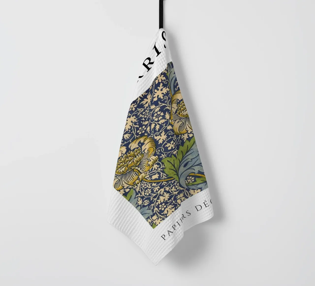 W. Carte da taglio Morris: Modello floreale giallo Pimpernel canovaccio da cucina da homdeco