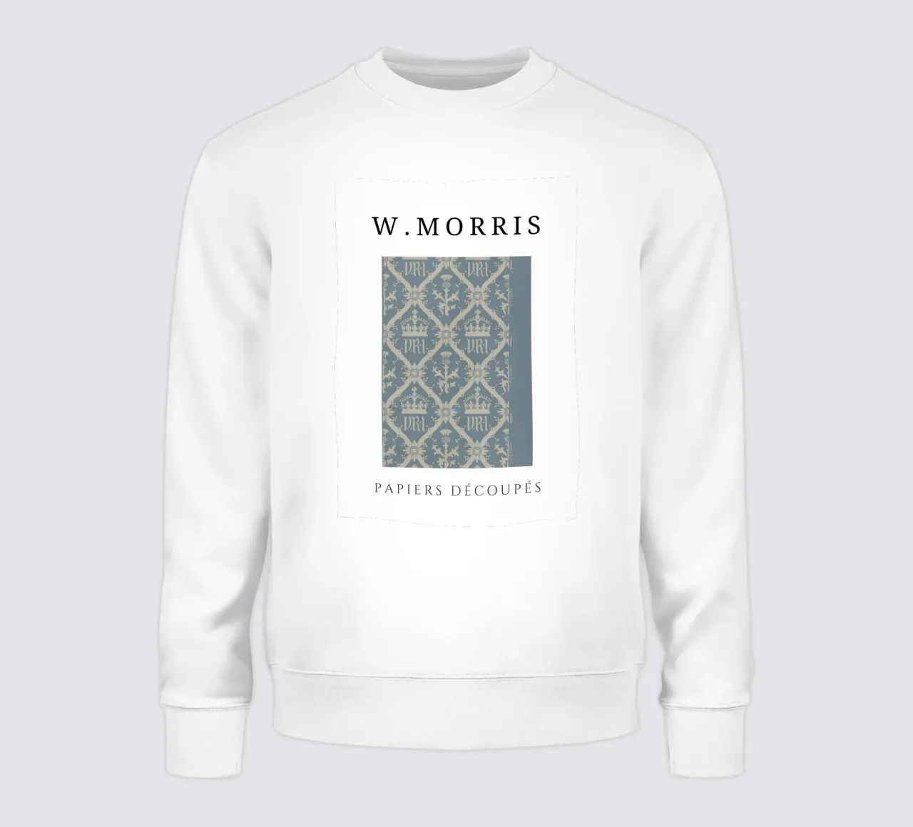 W. Carte da taglio Morris: Modello Corona e Cardo scozzese felpa da homdeco