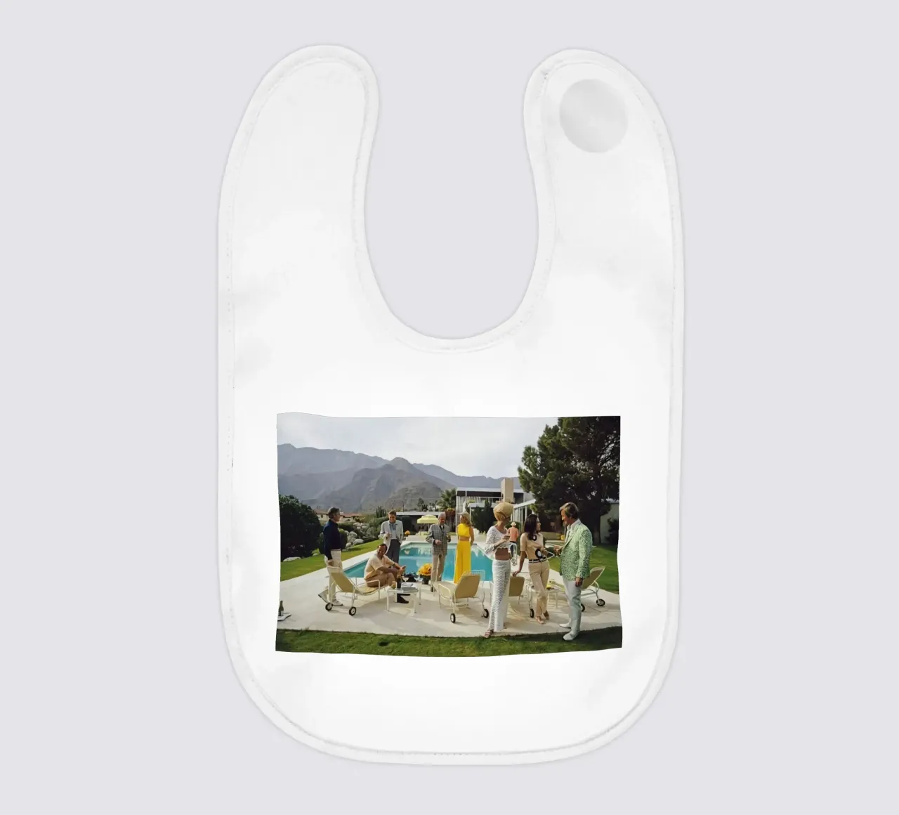 Festa a bordo piscina - Slim Aarons bavaglino da COMEBACKSHOP