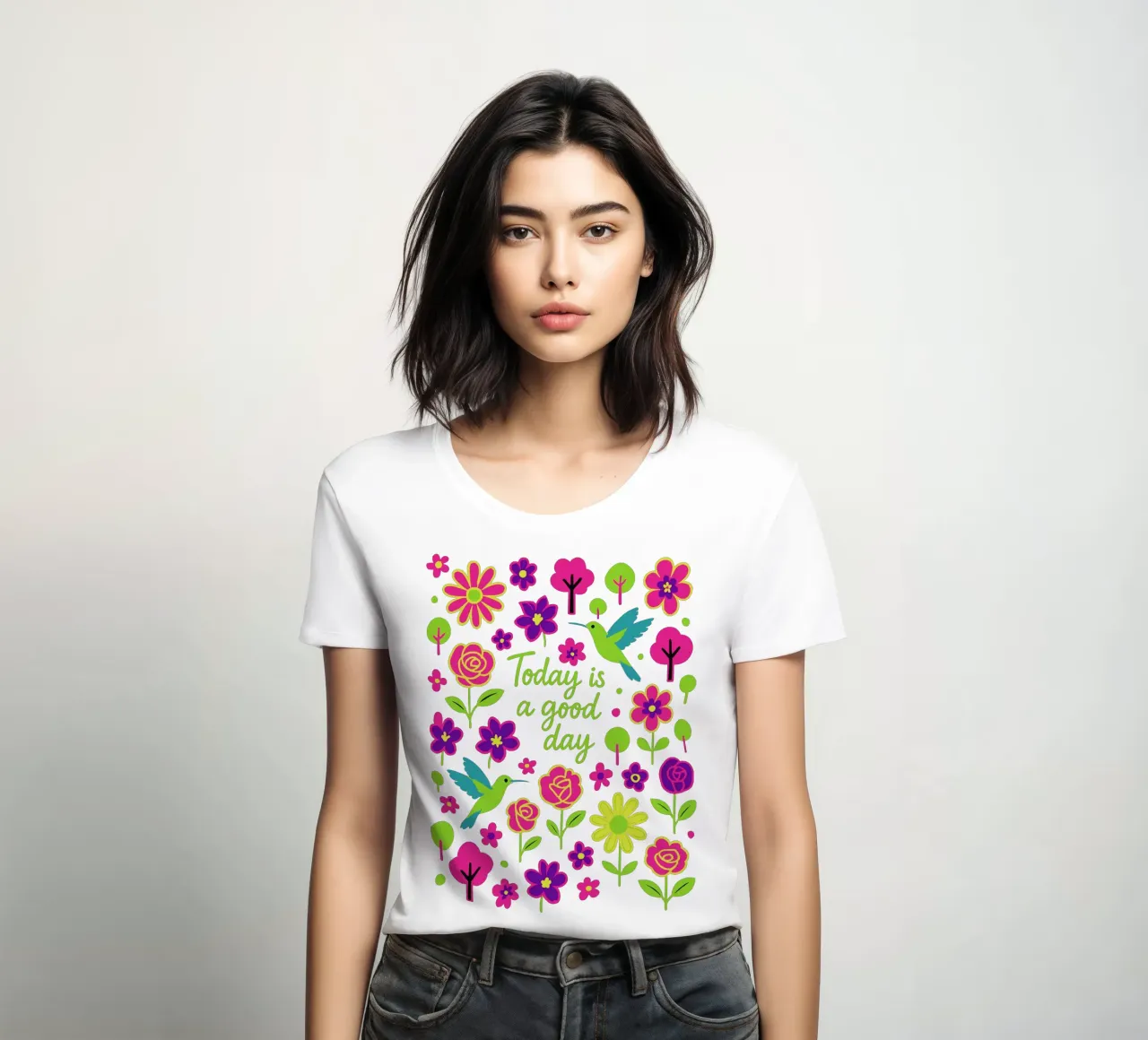 Today is a good day t-shirt da donna da My Home Private Design