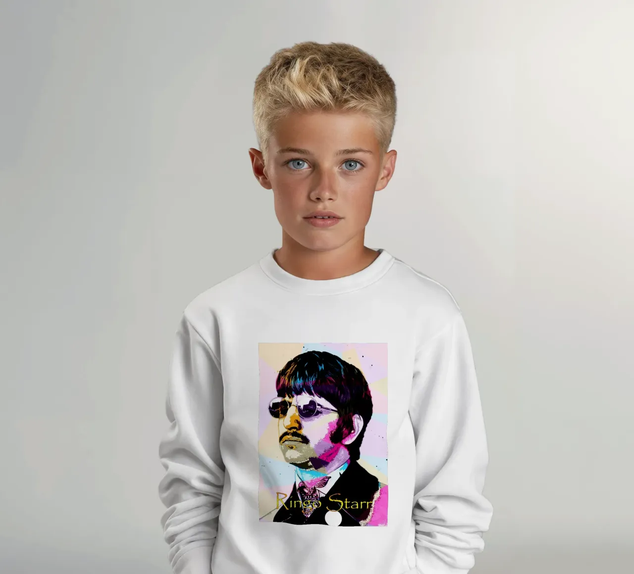 WPAP Ringo Starr felpa bambino da neonartroom