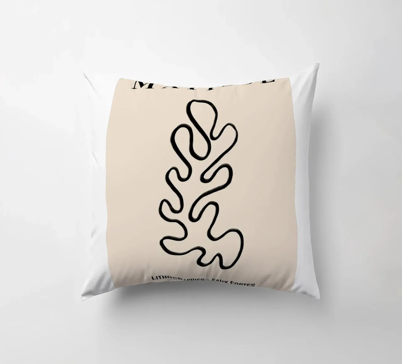 Litografie di Matisse cuscino da SLOW LIVING ARTWORK