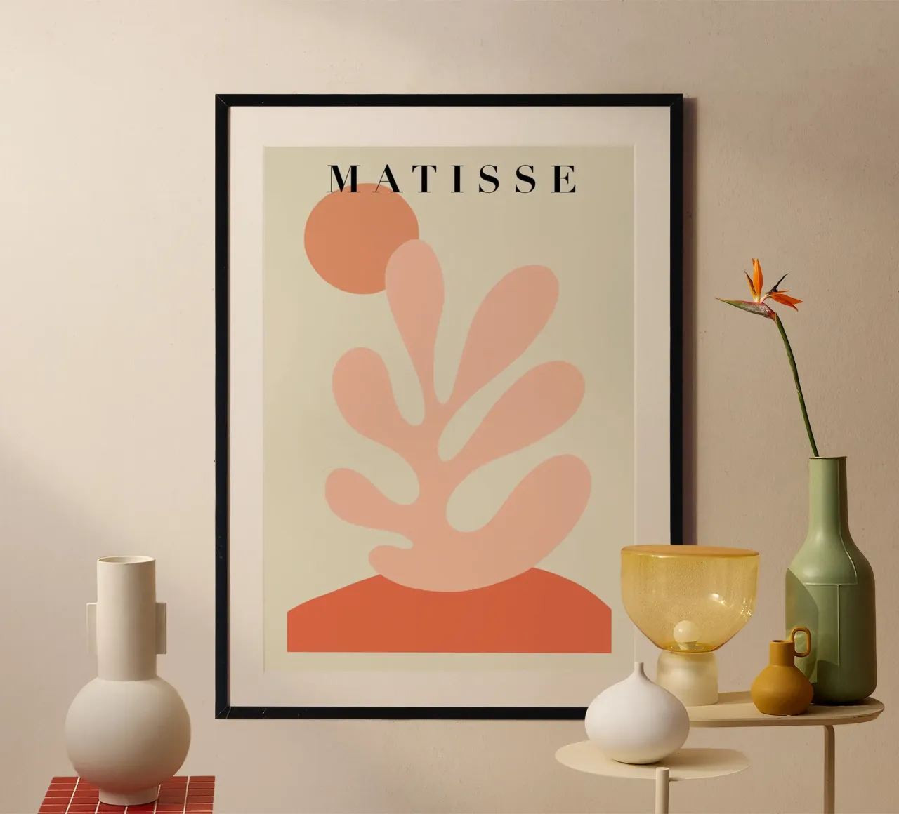 Foglia di Matisse carta hahnemühle da SLOW LIVING ARTWORK