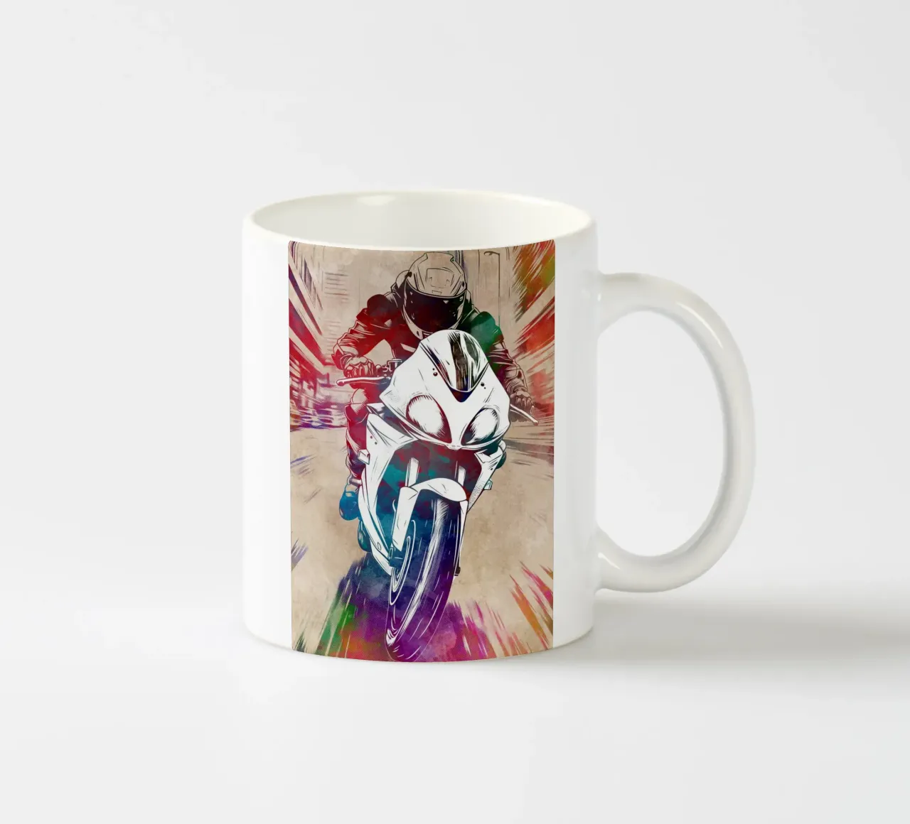 Arte motociclistica tazza in ceramica da SPORT
