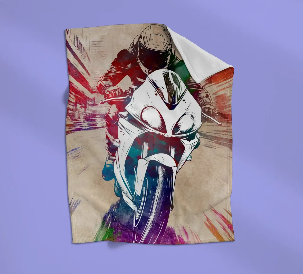 Arte motociclistica coperta in pile da SPORT